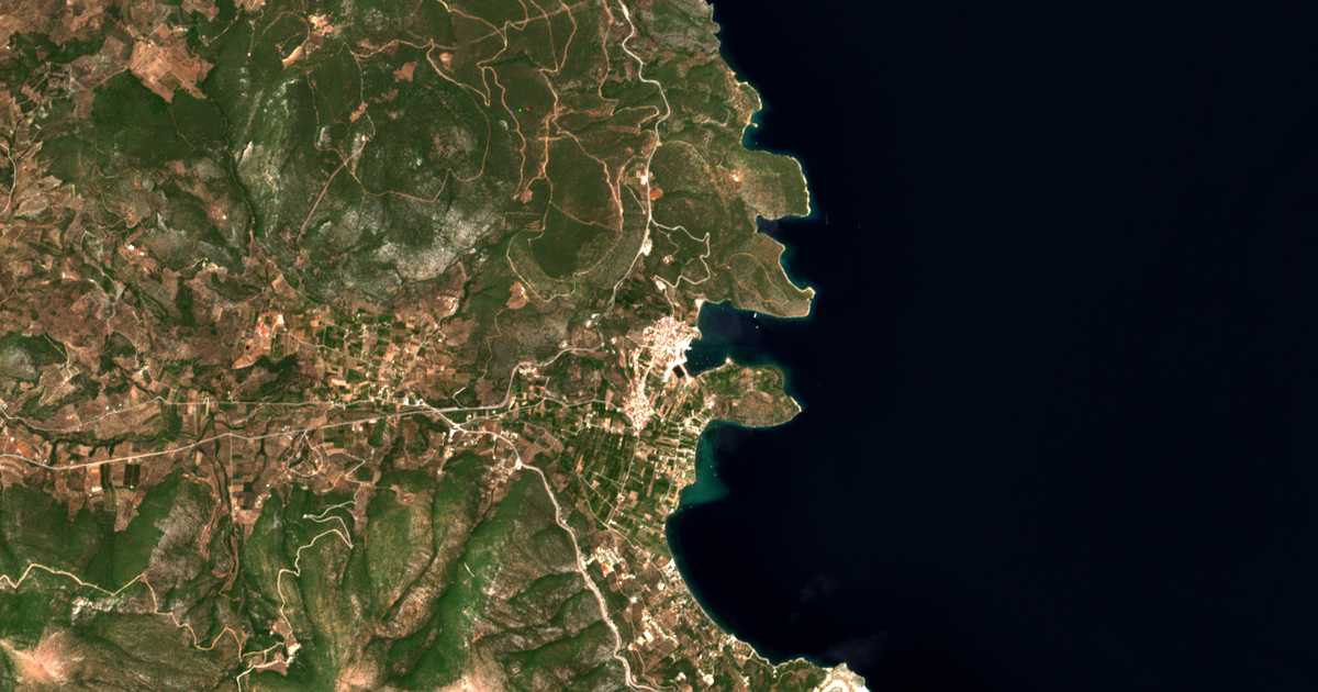 Carte satellite de Palaia Epidavros
