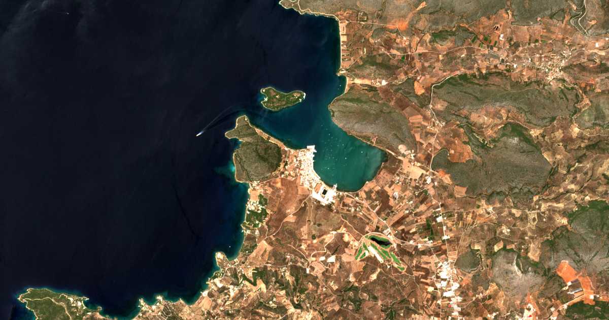 Carte satellite de Kiláda