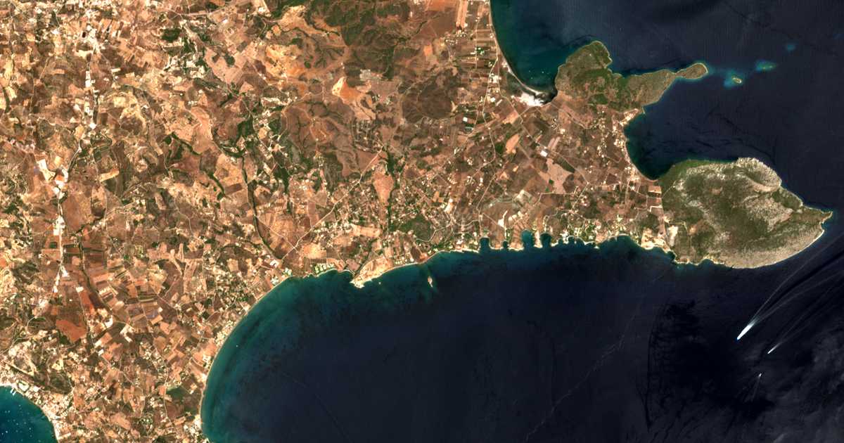 Carte satellite de Petrothálassa Ermiónis