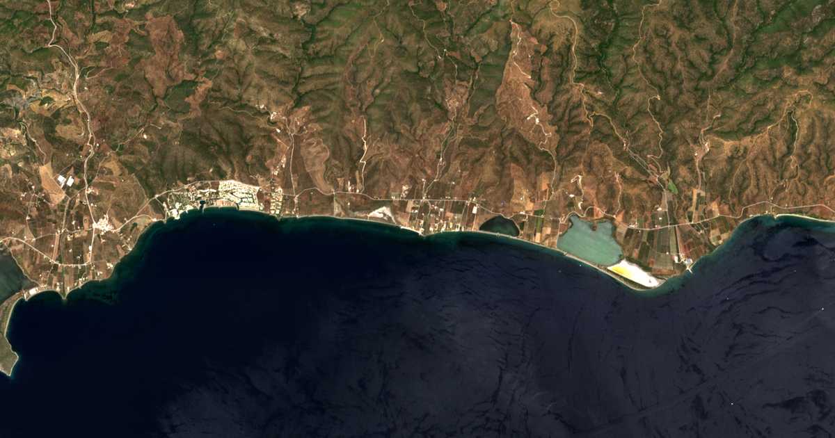 Carte satellite de Pigádia