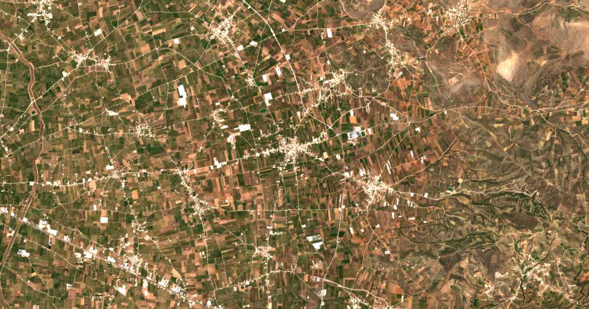 Carte satellite de Agía Triáda