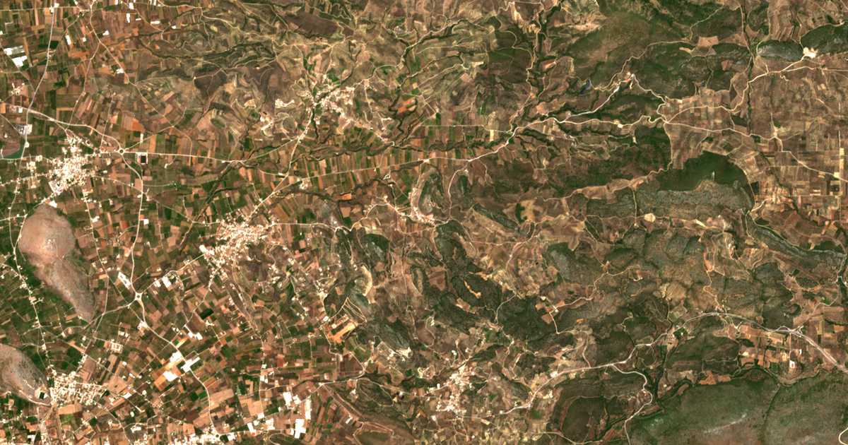 Carte satellite de Profítis Ilías