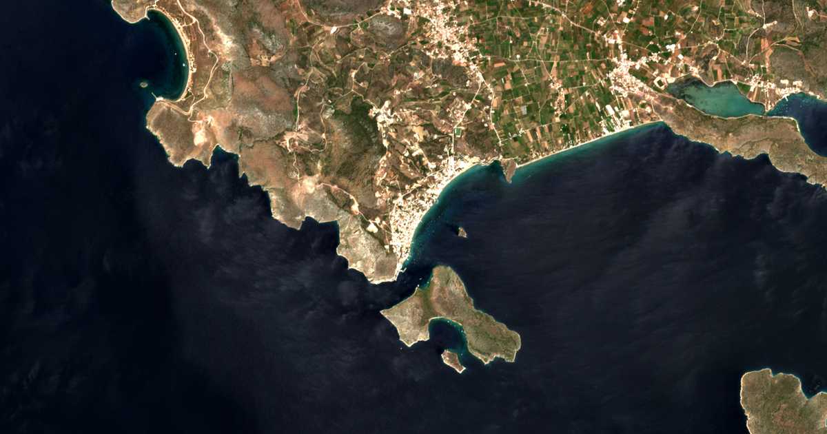 Carte satellite de Toló