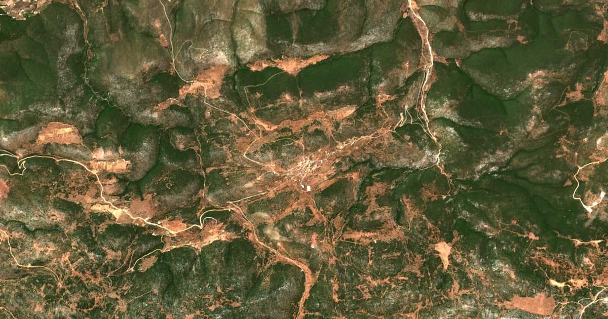 Carte satellite de Ágios Ioánnis