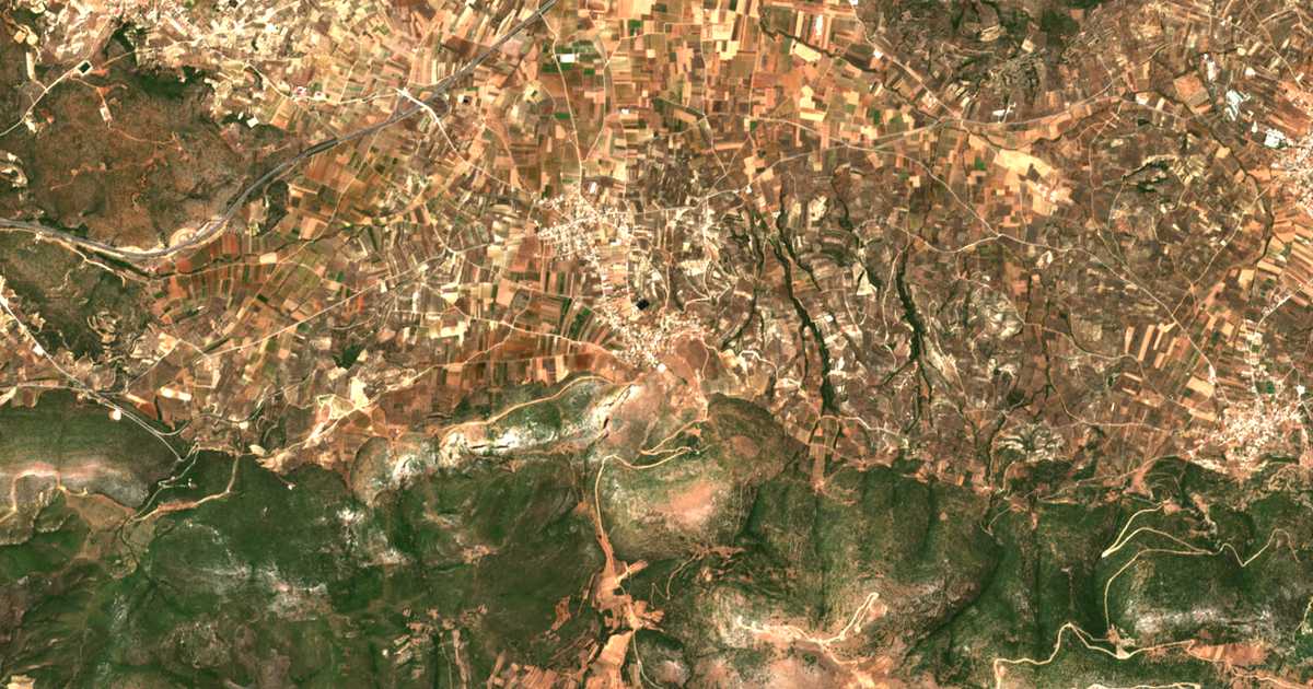 Carte satellite de Ágios Vasíleios