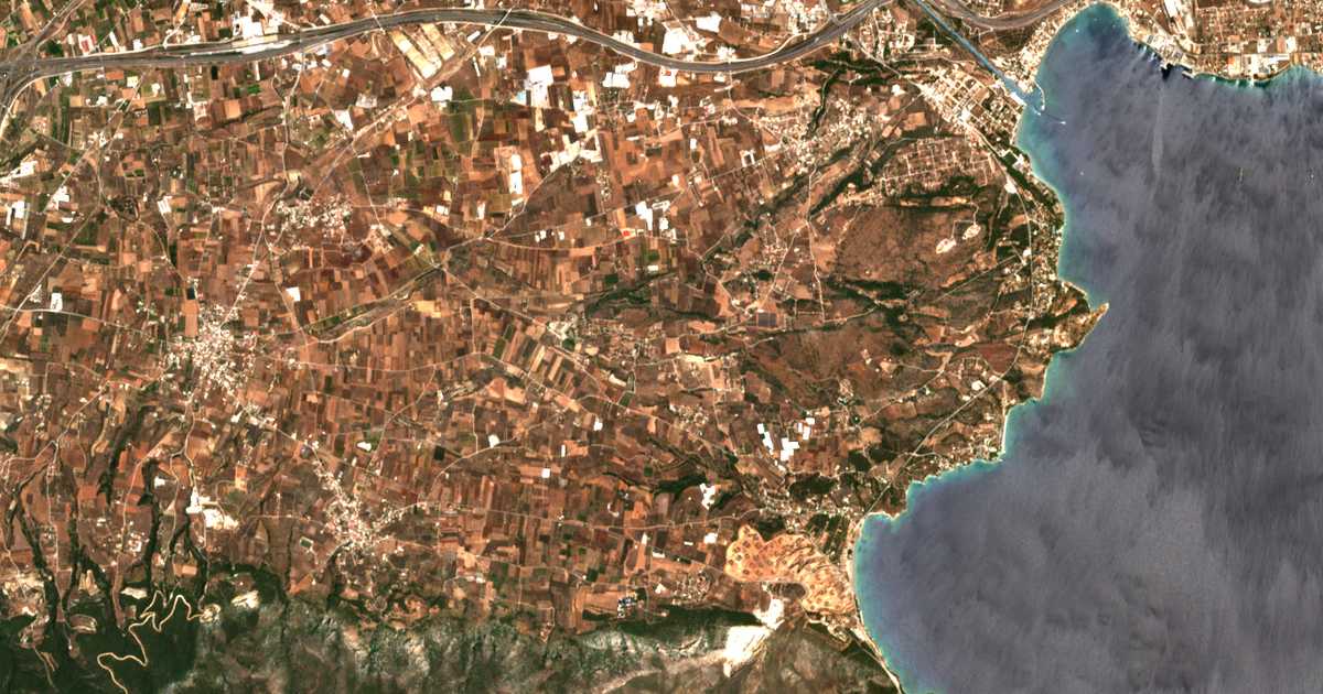 Carte satellite de Ágios Dimítrios