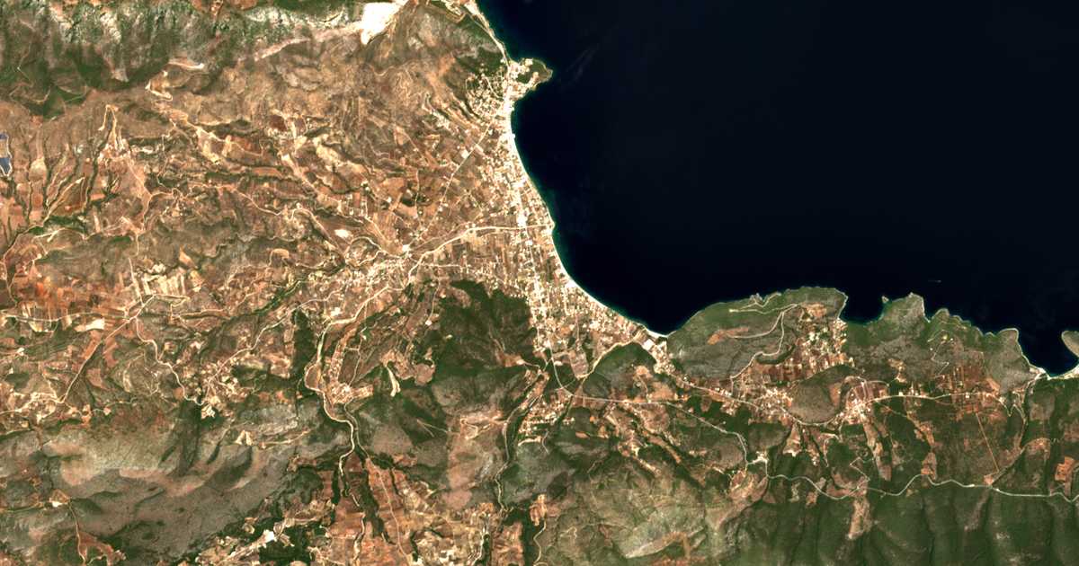 Carte satellite de Káto Almyrí
