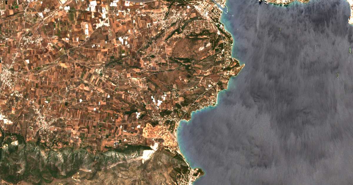 Carte satellite de Panórama