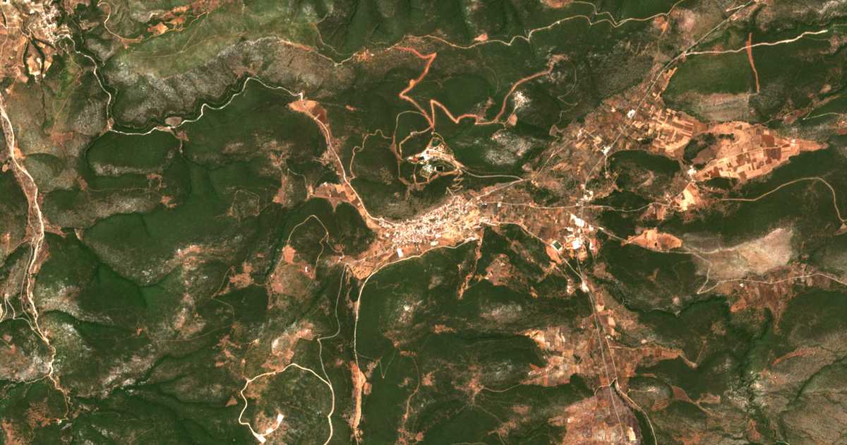 Carte satellite de Sofikón