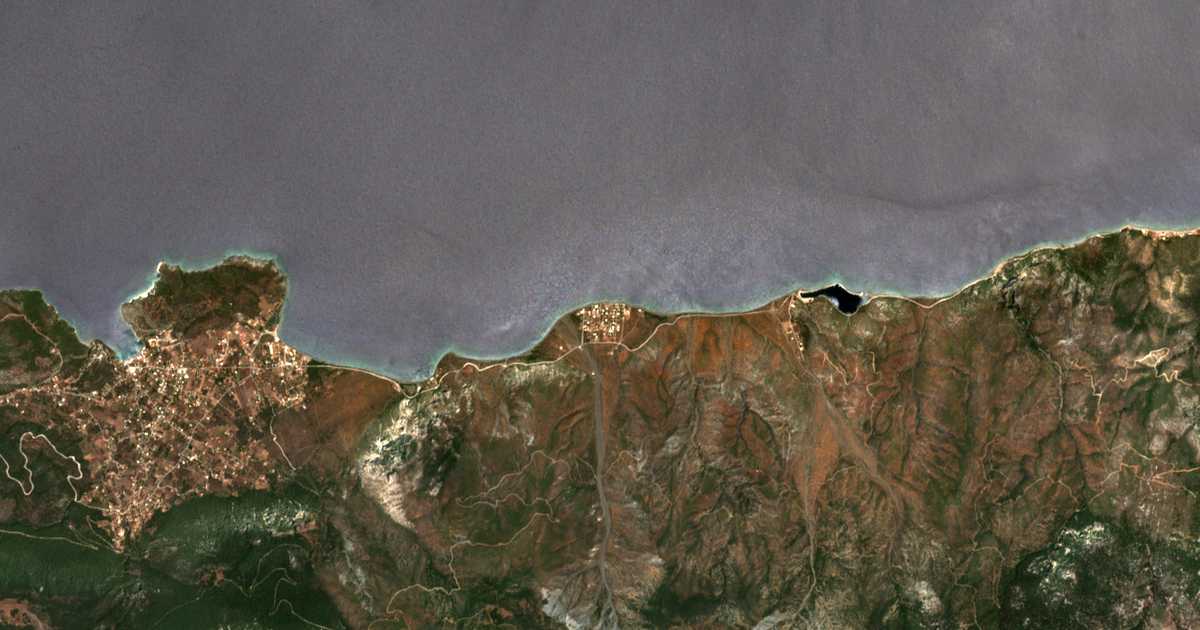 Carte satellite de Vamvakés