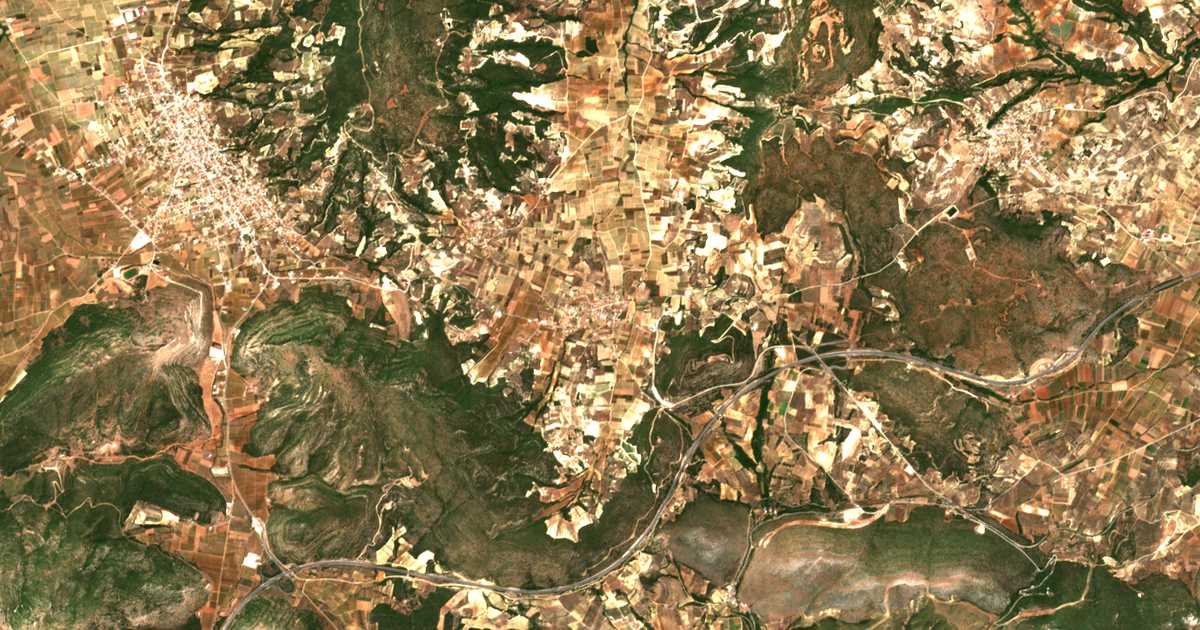 Carte satellite de Archaía Neméa