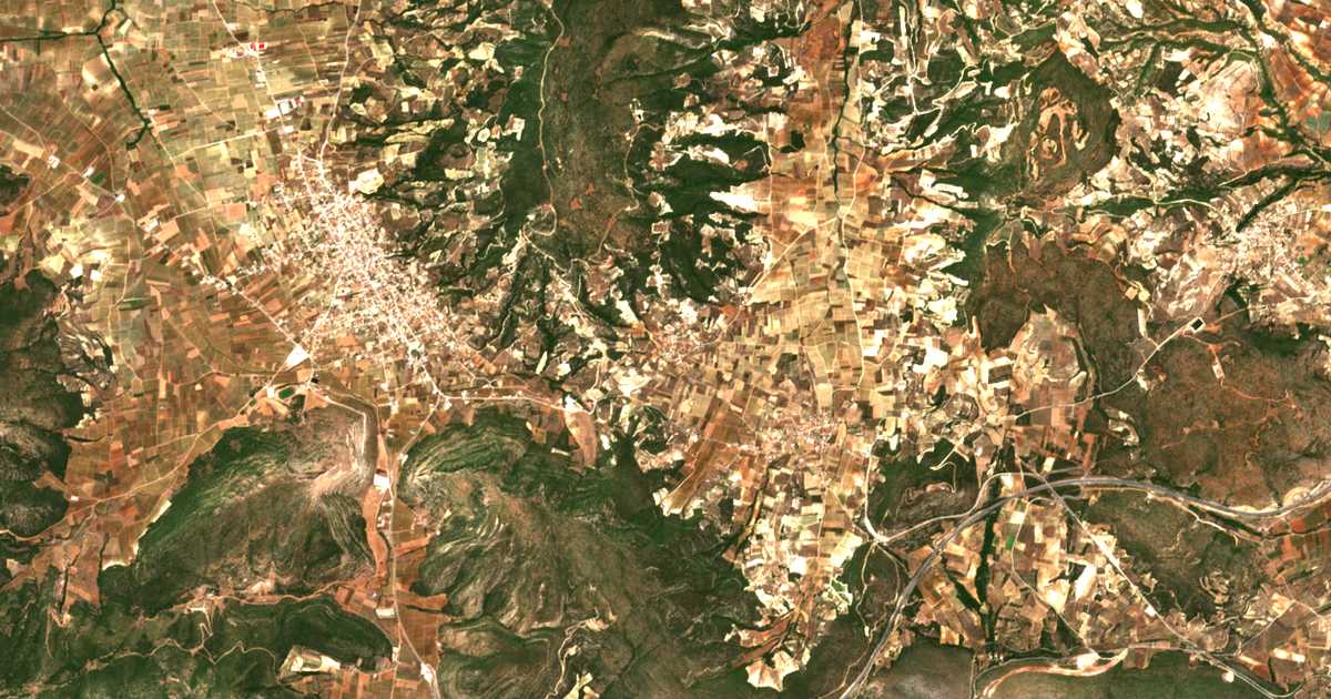 Carte satellite de Koutsomódion