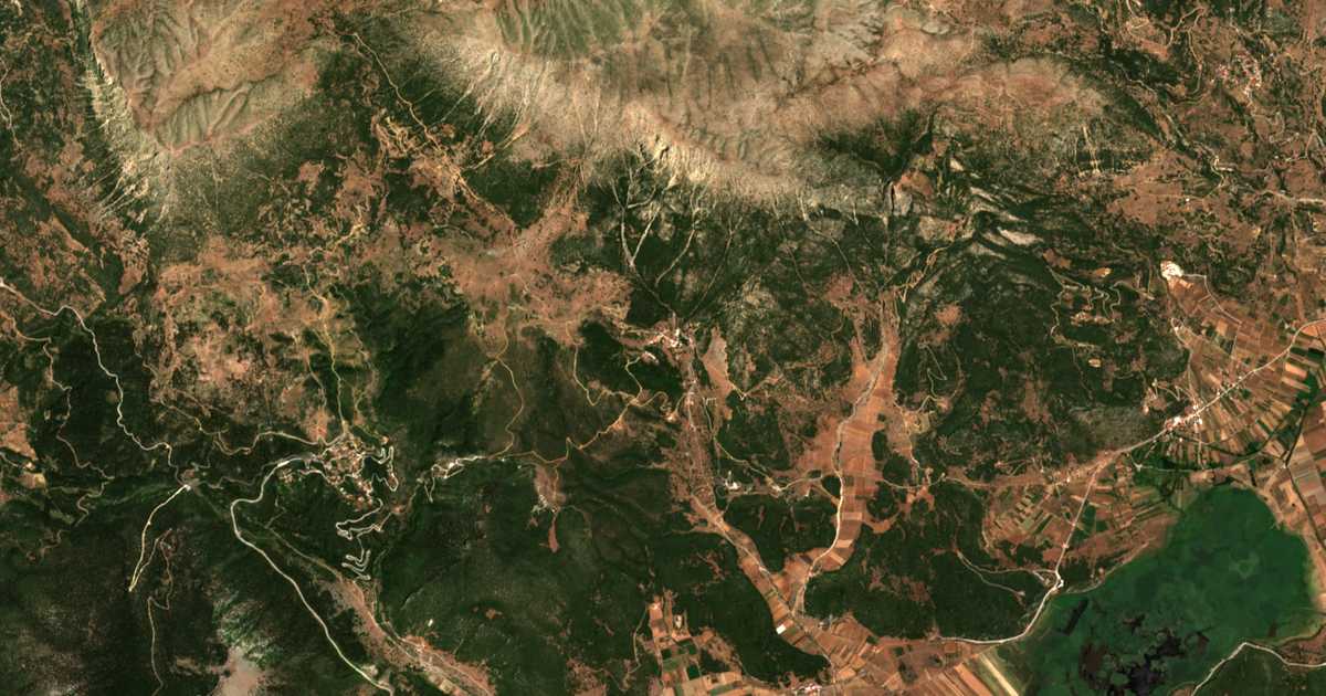 Carte satellite de Drosopigie