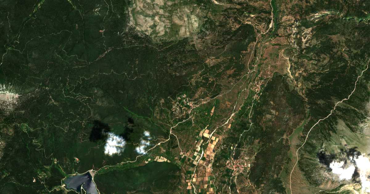 Carte satellite de Feneós