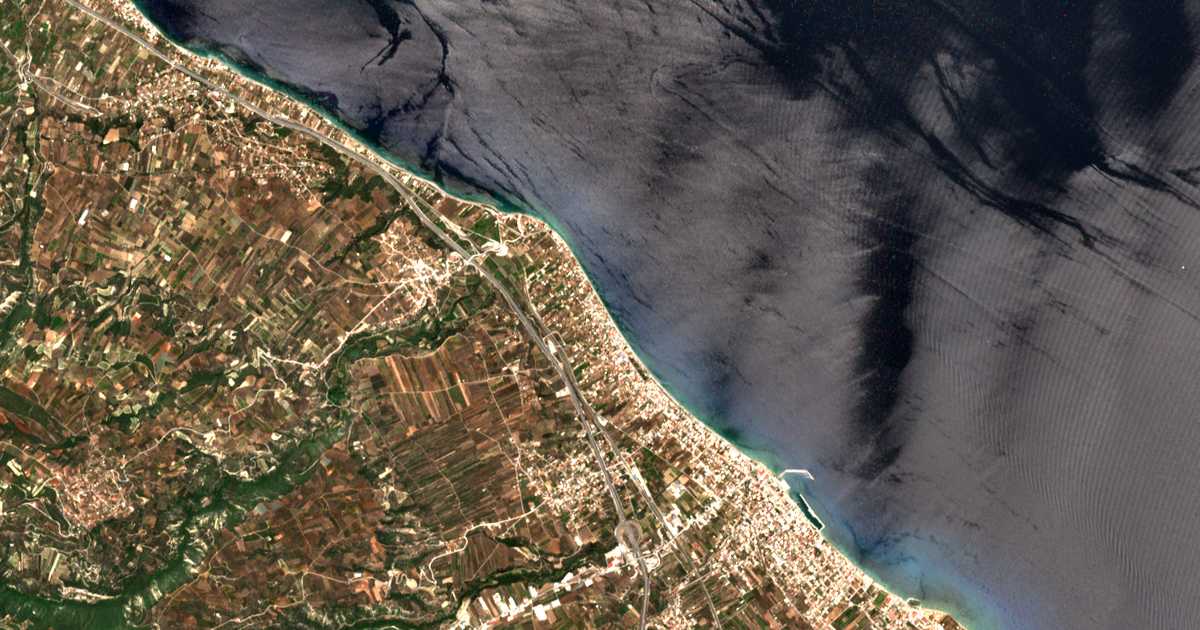 Carte satellite de Káto Diminión