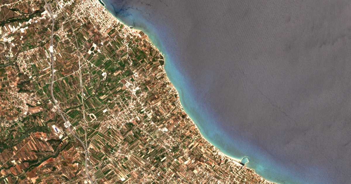 Carte satellite de Nerántza