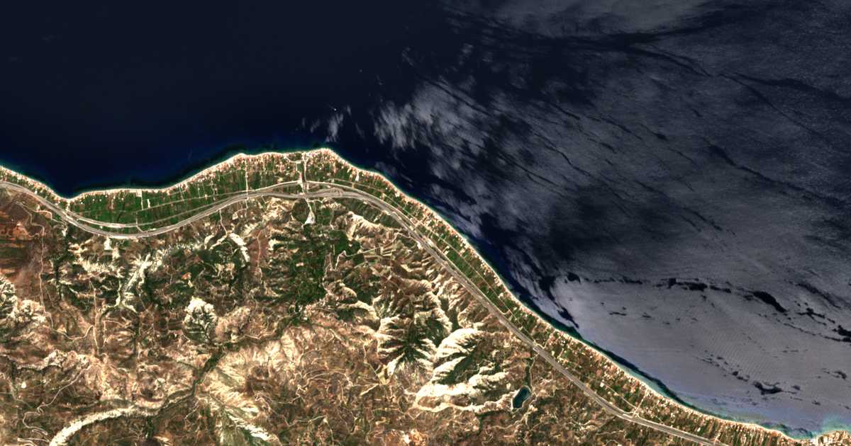 Carte satellite de Lykoporiá