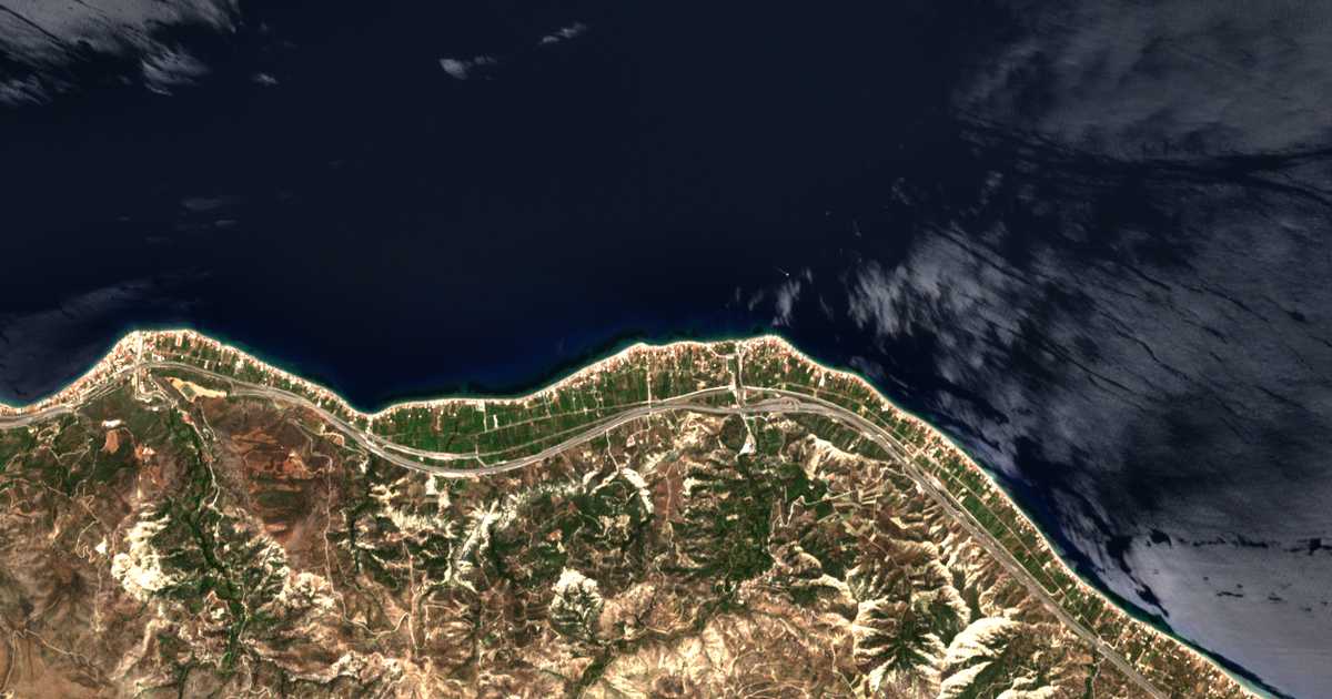 Carte satellite de Sarantapichiótika