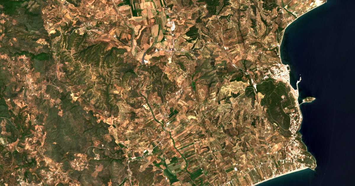 Carte satellite de Ágios Vasíleios