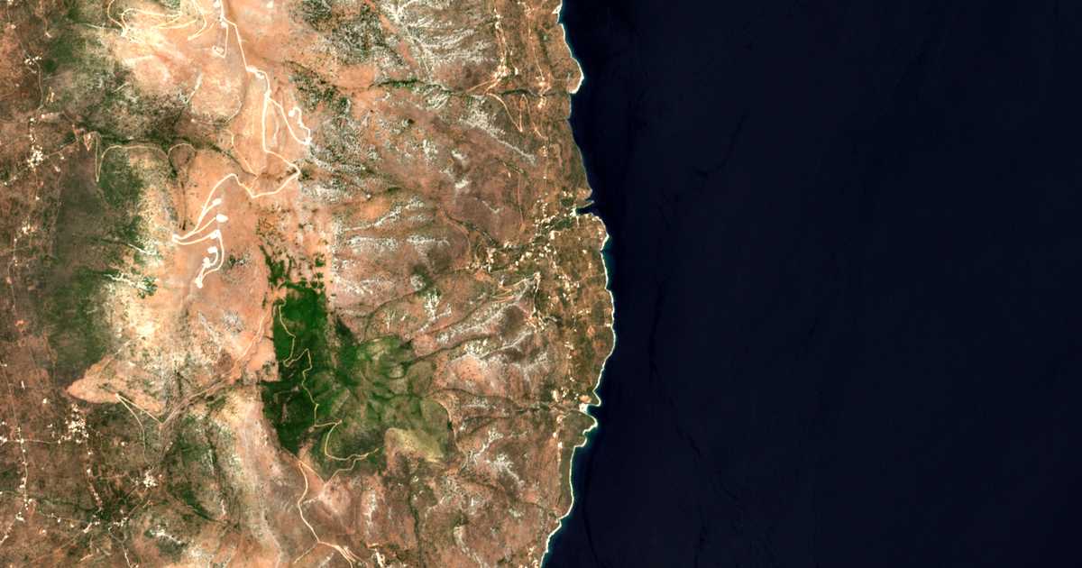 Carte satellite de Éxo Nýmfio