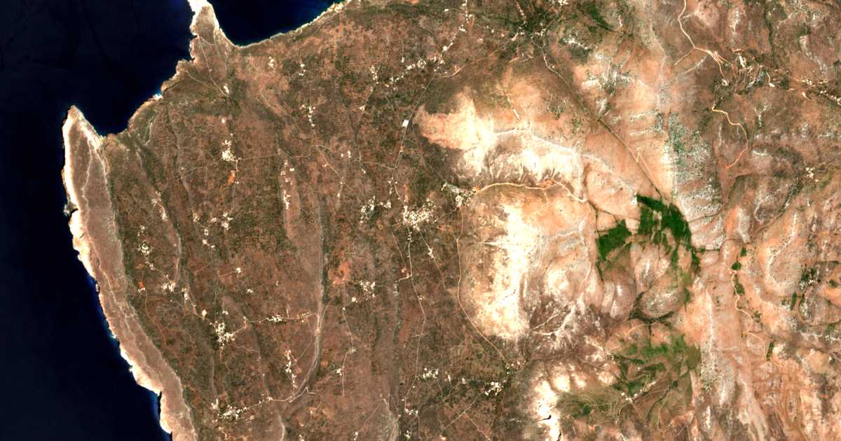 Carte satellite de Koita