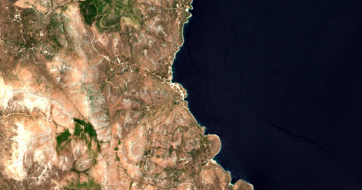 Carte satellite de Kokkála