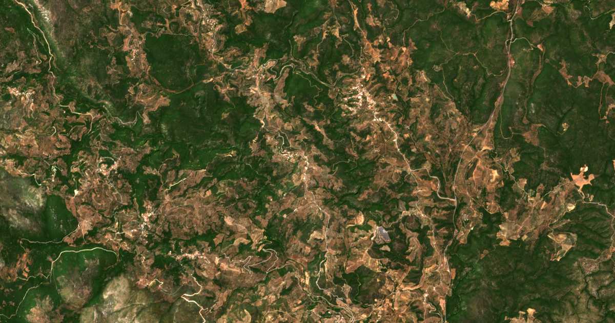 Carte satellite de Prosílion