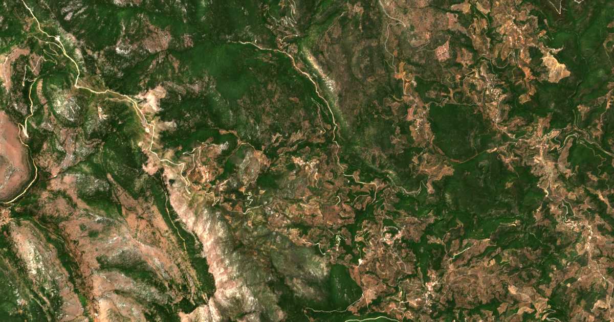 Carte satellite de Selegoúdi