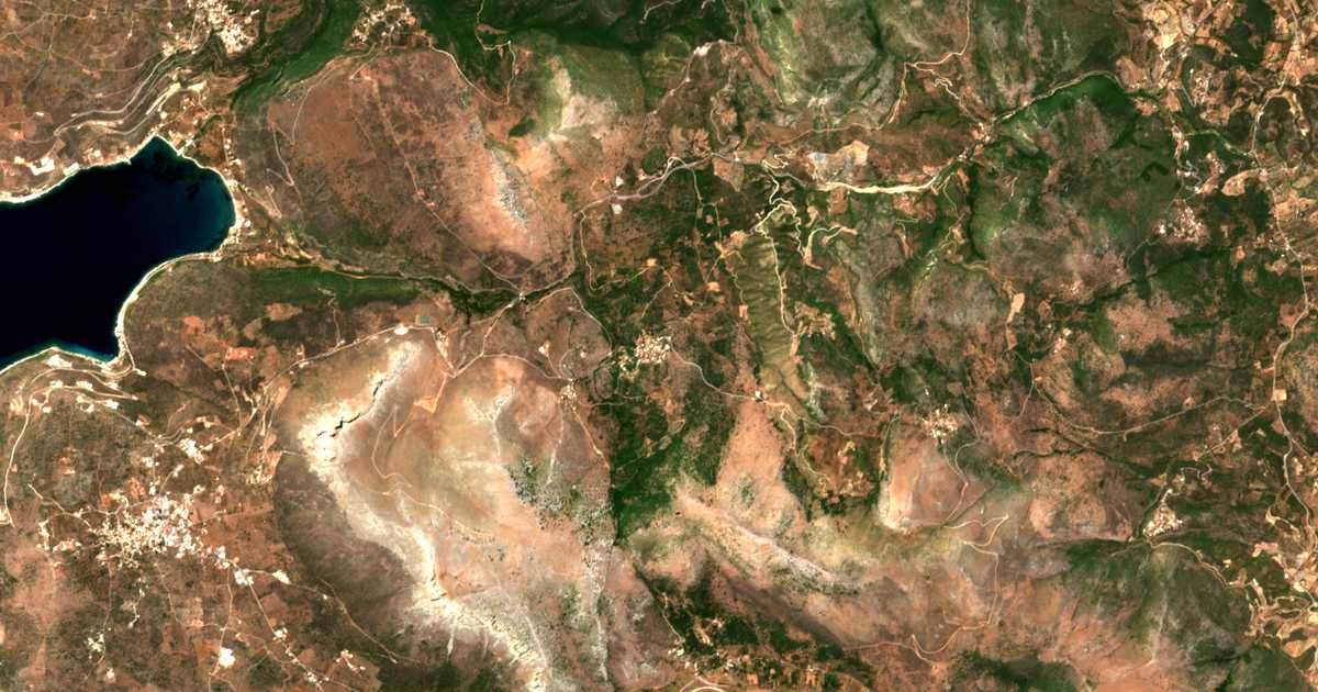Carte satellite de Vachós