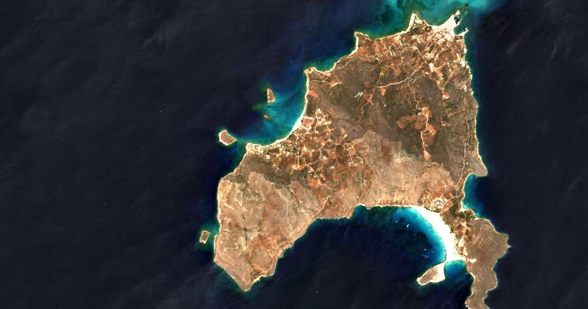 Carte satellite de Káto Nisí