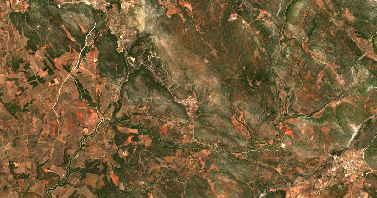 Carte satellite de Alepochórion