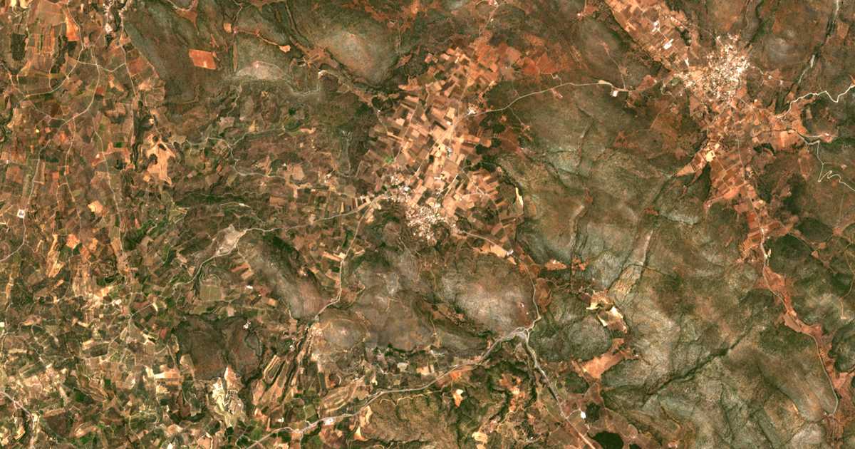 Carte satellite de Apidéa
