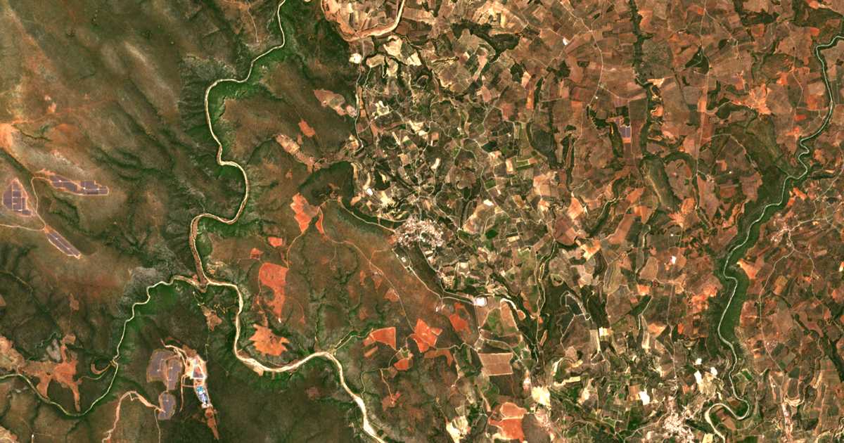 Carte satellite de Grámmousa
