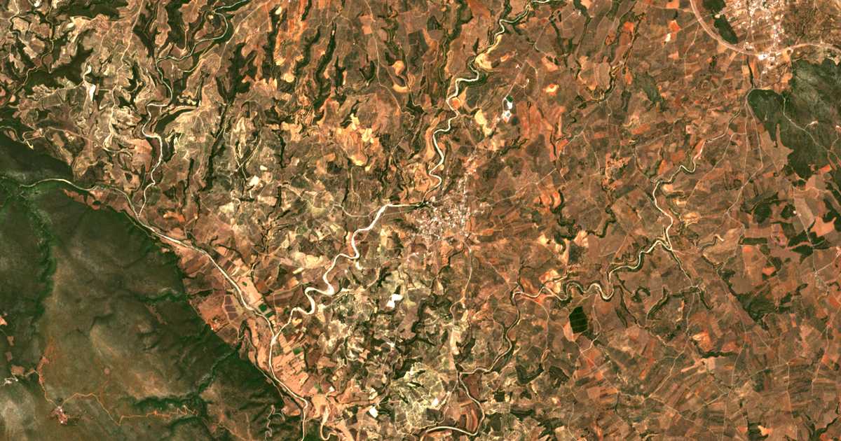 Carte satellite de Vrontamás