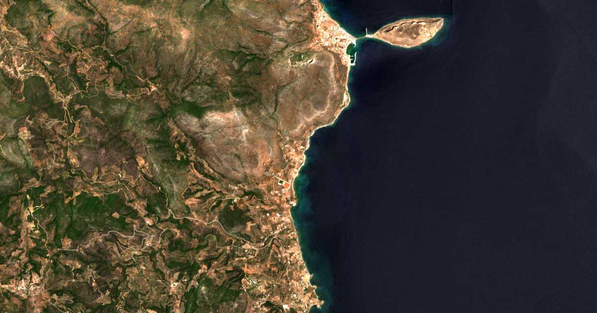 Carte satellite de Agía Paraskeví