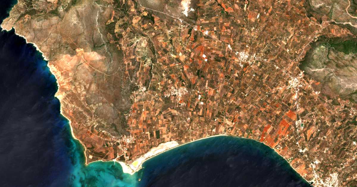 Carte satellite de Ágios Geórgios
