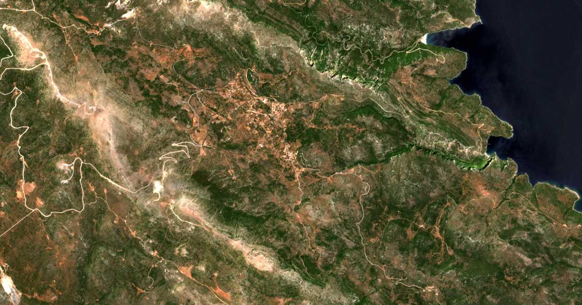Carte satellite de Belesaíika