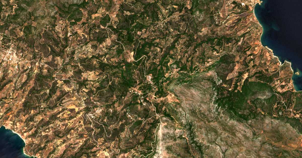 Carte satellite de Ellinikón
