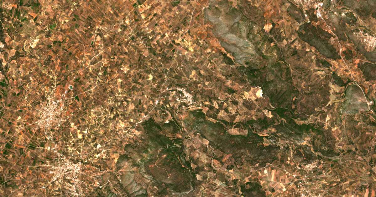 Carte satellite de Foiníkion