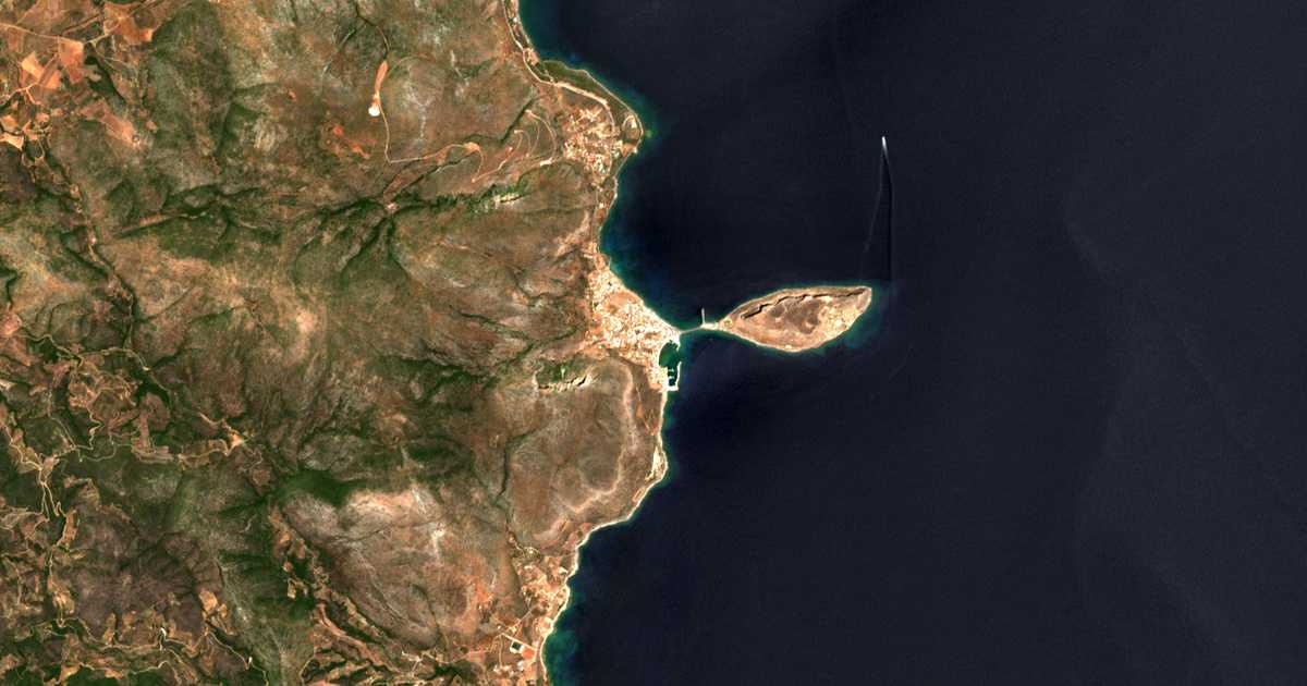 Carte satellite de Géfyra