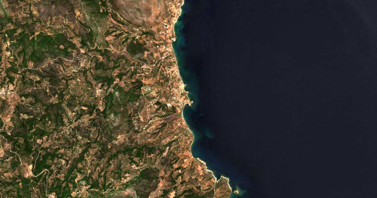 Carte satellite de Xifías