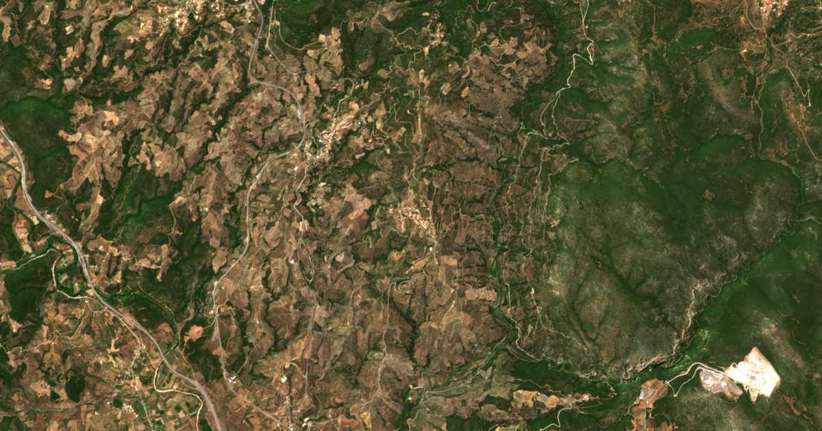 Carte satellite de Ágios Ioánnis Theológos