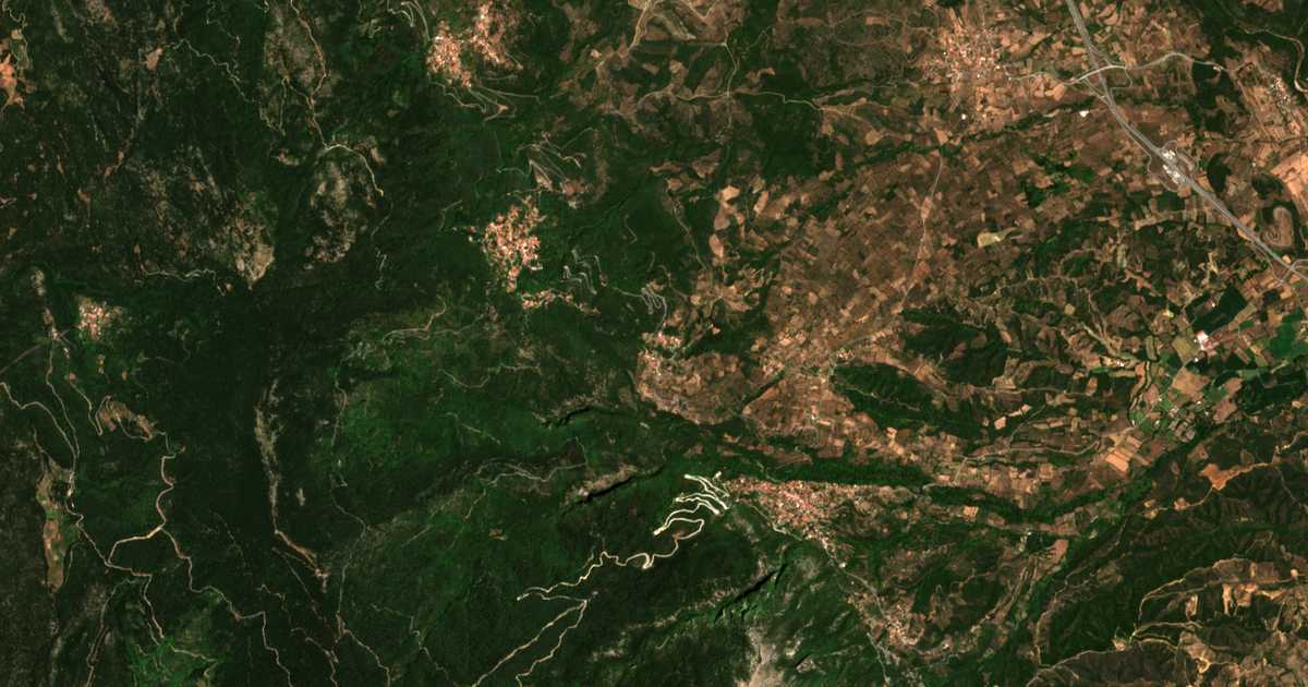 Carte satellite de Alevroú
