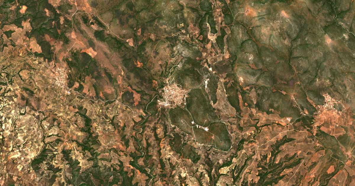 Carte satellite de Goritsá