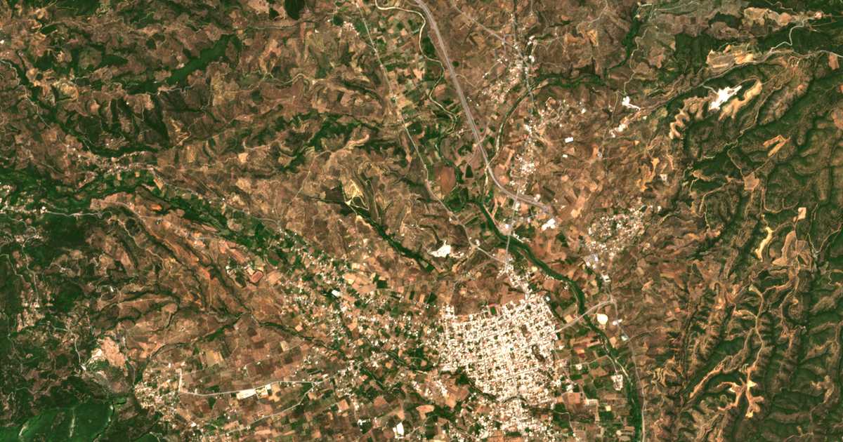 Carte satellite de Sanatório