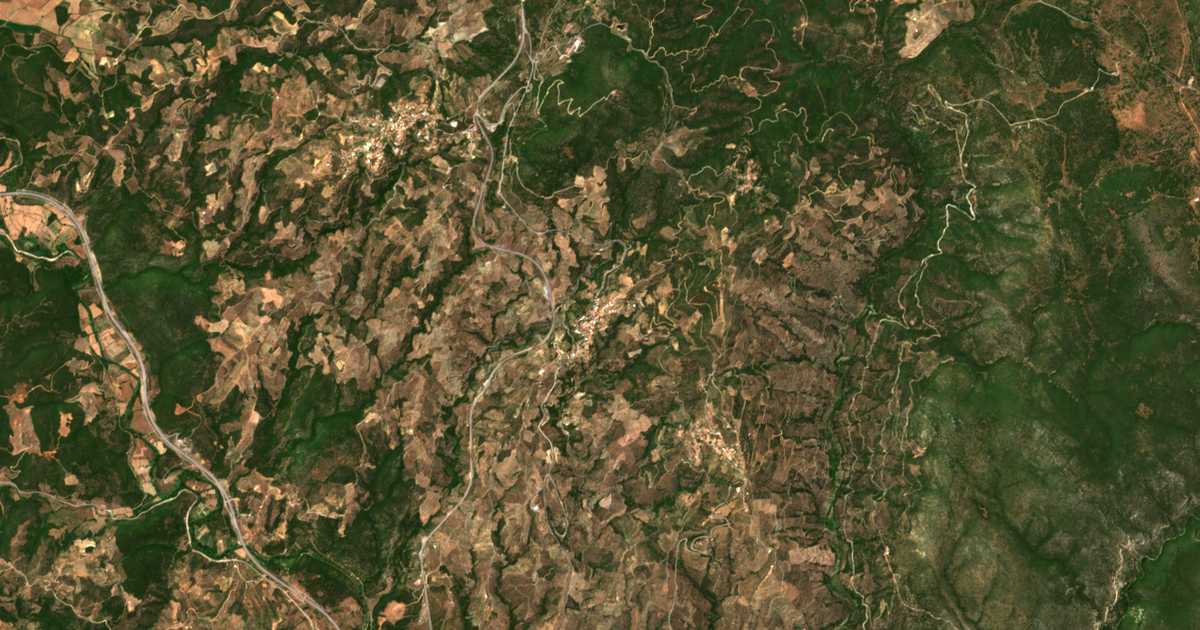 Carte satellite de Voutianoi