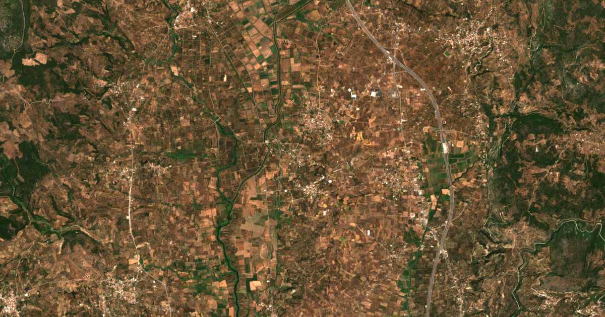 Carte satellite de Anemómylos