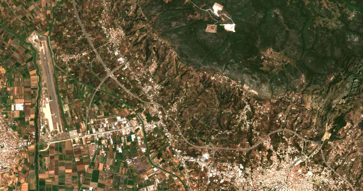 Carte satellite de Katsíkovo