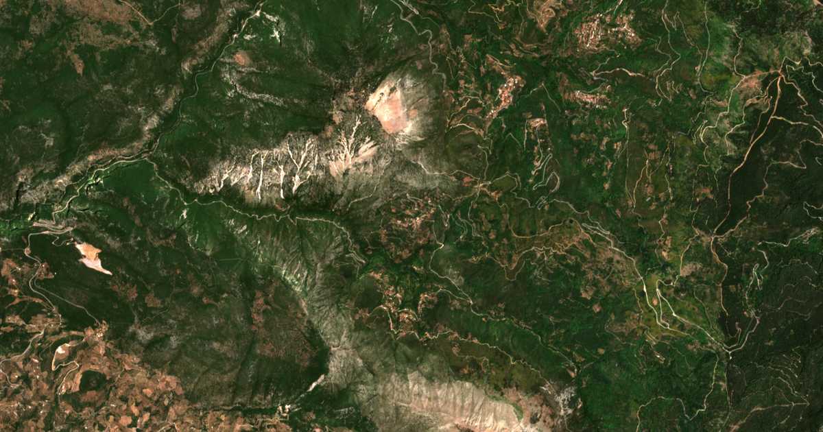 Carte satellite de Ladá