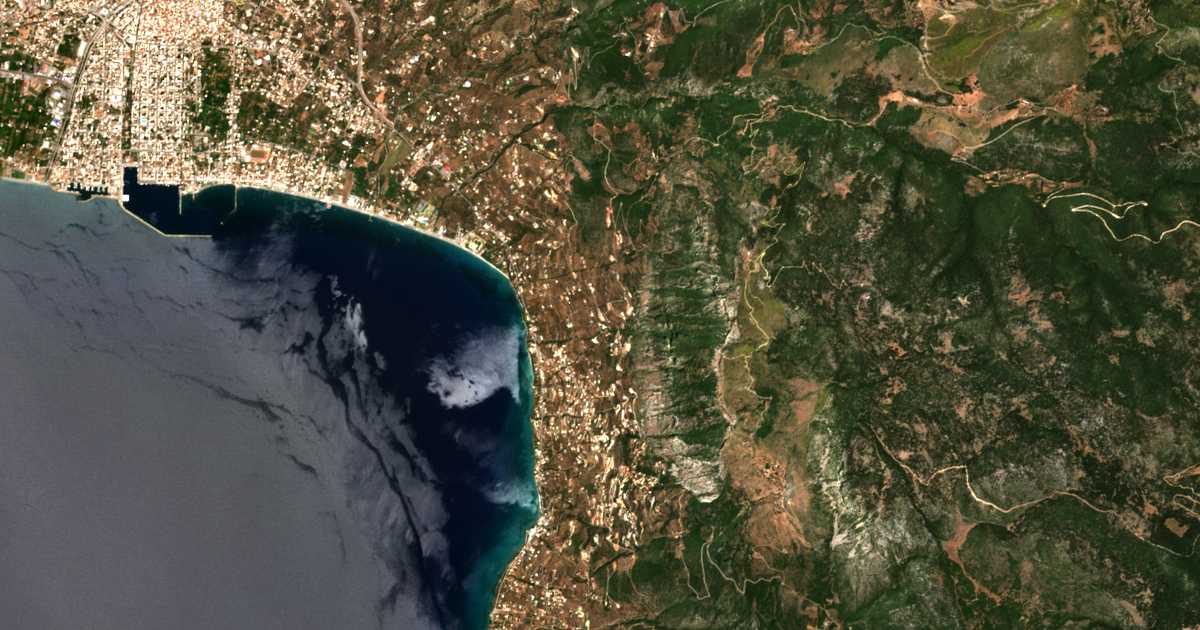 Carte satellite de Moúsga